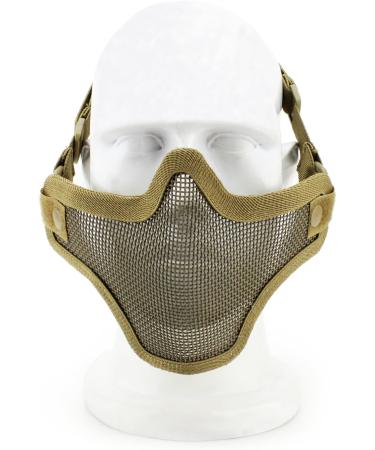 Warmharting Tactical Airsoft Mask - Metal Mesh Face Protection for Paintball Halloween & Cosplay - Durable & Comfortable - Buy Online on GoSupps.com