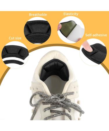 Buy Sibba 6Pcs Heel Grips Inserts - Anti Blister Cushions for Loose Shoes & Boots | Reusable Heel Protectors for Men & Women | Improve Shoe Fit & Comfort - Buy Online on GoSupps.com
