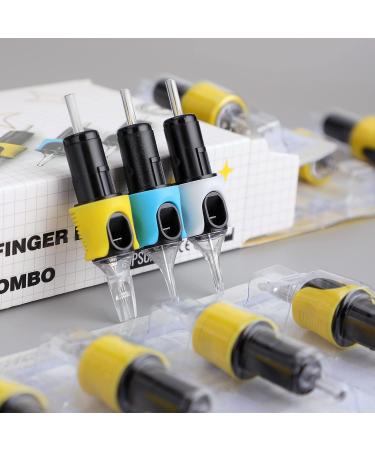 STIGMA Finger Ledge #10(11RM) Round Magnum Tattoo Cartridge Needles - 0.3mm Bugpin M-Taper 16Pcs With Membrane - Rotary Tattoo Machine Cartridges - Buy Online on GoSupps.com