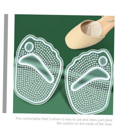 FRCOLOR 3 Pairs Non-Slip Silicone Massage Insoles | High Heel Cushion Pads & Forefoot Support - Comfort for International Shipping - Buy Online on GoSupps.com
