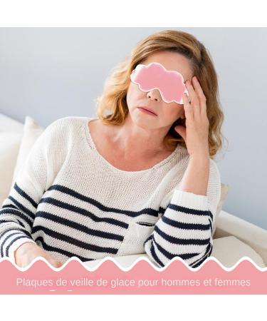 Cooling Eye - Cooling Eye Reusable Eye Clear TPU Sleep Aid Cooling Eye for Home Business Business Pink - Buy Online on GoSupps.com
