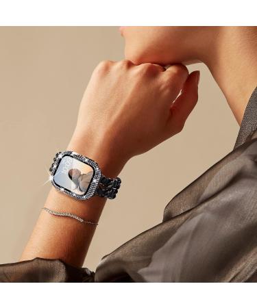 WINGLE 6-Pack Bling Crystal Diamond Apple Watch Case 44mm with Screen Protector for Apple Watch Series SE 6 5 4 - Buy Online on GoSupps.com