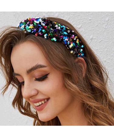 Stylish Asudaro Sequin Hair Ripe Headband for Women & Girls | Fashionable Colored Hair Accessories & Jewelry - Buy Online on GoSupps.com