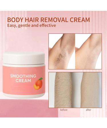 Facial Hair Removal Cream | 50ml Smoothing and Hair Removal Cream | Cream for Removing Hair from Sensitive Skin - For Men and Women Facial Beauty and Skin Care Household Use - Buy Online on GoSupps.com