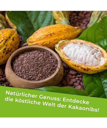 GreatVita Organic Cocoa Nibs 800g - Premium Roasted & Peeled Cocoa Beans from Peru | High-Fiber Topping for Healthy Recipes - Shop Internationally - Buy Online on GoSupps.com