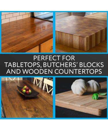 Large Block Oil & Wax Applicator Set with Microfiber Buffing Pads for Wood Surfaces - Buy Online on GoSupps.com