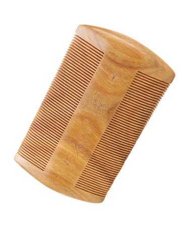 Frcolor Sandalwood Beard Brush & Comb for Men - Eco-Friendly Green Beard Care Essentials - Buy Online on GoSupps.com