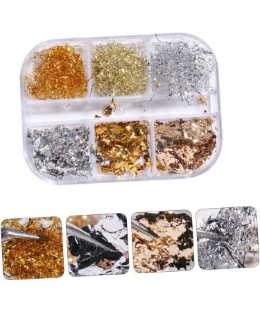  Beatifufu 3 Boxes Nail Art Foil Glitter Decorative Nail Sequins for DIY Nails Suitable for Party Craft Material with Excellent Texture - Buy Online on GoSupps.com