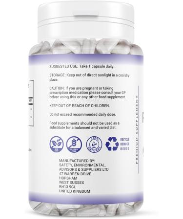 Physlium Husk 5000mg - 4 Month Supply 120 Capsules - Vegan Physlium Husk - Buy Online on GoSupps.com