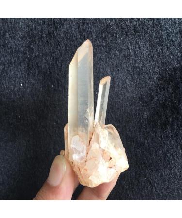 Gems for Decoration 70-80g Clear Natural Beautiful White Quartz Crystal Cluster Specimen Aura Crystal - Buy Online on GoSupps.com