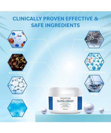 IRIYAND 5% Lidocaine Tattoo Numbing Cream & Aftercare - Fast-Acting Long-Lasting Anesthetic - 1.76oz (Pack of 1) - Buy Online on GoSupps.com