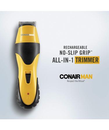 ConairMAN All-in-One Beard Trimmer & Grooming Kit for Men - Cordless Rechargeable 11-Piece Set for Face Nose & Ear Hair - International Shipping Available - Buy Online on GoSupps.com