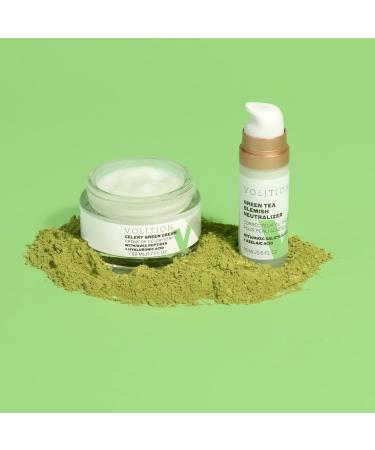 Volition Beauty Green Tea Blemish Neutralizer - Anti-Aging Redness & Blemish Control Cream with Salicylic Acid & Niacinamide | 15 ml - Buy Online on GoSupps.com