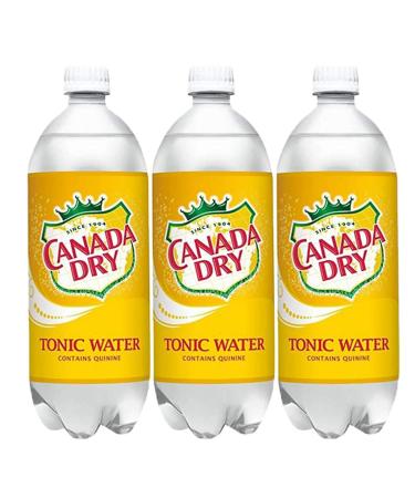 Canada Dry Tonic Water, 33.8 Oz, Pack of 3