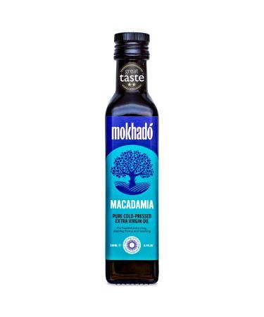 Mokhado Cold-Pressed Extra Virgin Macadamia Nut Oil 250 ml Macadamia Nut 250 ml (Pack of 1)