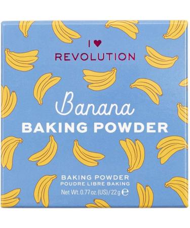 I Heart Revolution Banana Loose Baking Powder - Long-lasting Setting Powder - Buy Online on GoSupps.com