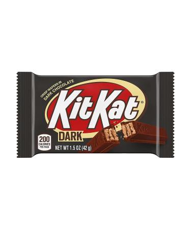 KIT KAT Dark Chocolate Wafer Halloween Candy Bars 1.5 oz Bulk Box - 24 Individually Wrapped Count - Buy Online on GoSupps.com