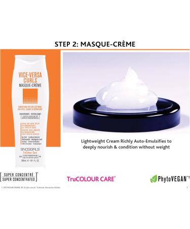 SNOBGIRLS VICE-VERSA CURLS Curly Hair Conditioner Duo-Style: Smoothing or Curl Defining. Super Concentrated Vegan Conditioner for Curly Dry Wavy Frizzy Unmanageable Hair All Types of Curls. Curly hair Masque-Creme Salon Hair Care - Buy Online on GoSupps.com