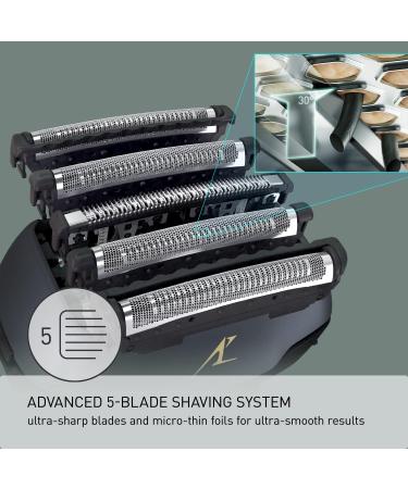 Buy Panasonic ARC5 Electric Razor for Men - Wet Dry Shaver with Automatic Cleaning Station | Cordless Pop-Up Trimmer Renewed ES-LV97-K - Best Men s Electric Shaver Online - Buy Online on GoSupps.com