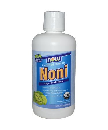 Certified Organic Noni Superfruit Juice 32 fl Ounce (946 ml) Liquid