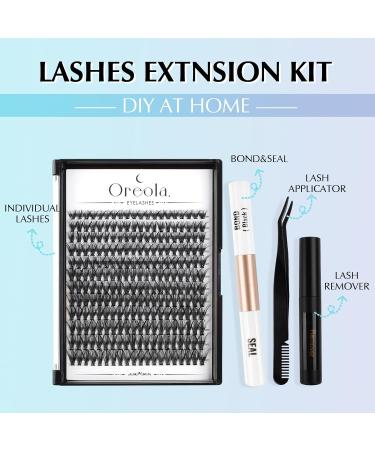 Oreola D Curl Single Eyelashes Set 9-16mm 240pcs Bond & Sea Perfect for International Shipping - Buy Online on GoSupps.com