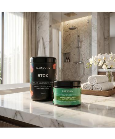 Lot de soins capillaires Btox Lissant et Reparateur Proteine - Buy Online on GoSupps.com