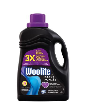 Woolite Darks Laundry Detergent Mega Value Pack 1.8 L With Colour Renew - Clothes Look New Longer Blue 1.8 l (Pack of 1)