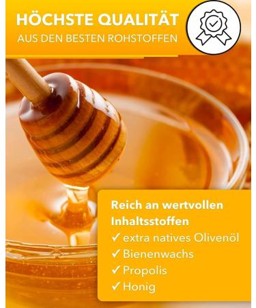 Nordbienchen Bee Balm Lip Care with Propolis 5g - Natural Moisturizing Lip Balm for Dry Lips - Premium Beekeeping Quality - Buy Online on GoSupps.com