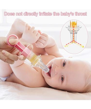 Baby Medicine Dispenser Set - Liquid Medicine Syringe for Feeding Drugs, Water, Milk, Juice, Vitamins - Pack of 3 - Buy Online on GoSupps.com
