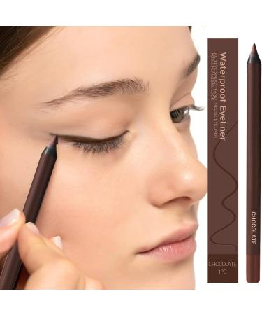 Crayons Eye Liner - Double Fonction Imperm able Anti-T che Imperm able Stylo Sourcils Longue Dur e Maquillage Beaut Pour Quotidien Rendez-vous Anniversaire Couleur chocolat - Buy Online on GoSupps.com