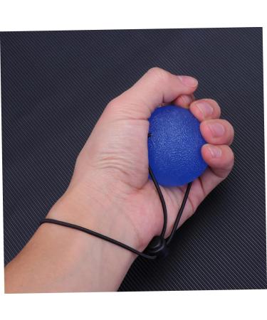Tovinanna Power Balls - Strengthen Your Grip | Fitness Equipment for Hand Strength & Stress Relief | 5.3cm Blue Squeeze Ball - Buy Online on GoSupps.com