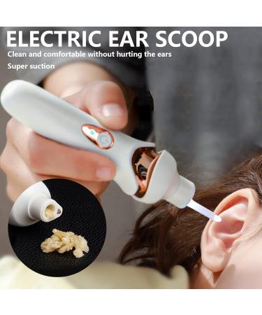 Electric Luminous Ear Cleaner - Portable Ear Wax Vacuum for Kids and Adults - Buy Online on GoSupps.com