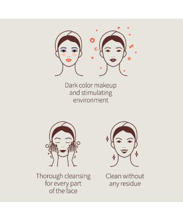 Korean Red Ginseng Foam Cleanser - Deep Clean & Moisturize Daily | 1 000PPM Red Ginseng & Hibiscus | Hong Cosmetic | 2 EA - Buy Online on GoSupps.com