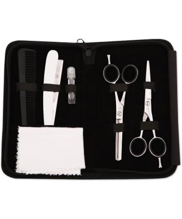 Professional Hairdressing Scissors Barber Scissors Hair Thinning Set - Buy Online on GoSupps.com