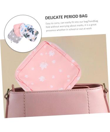 Buy Abaodam 8pcs Sanitary Napkin Storage Bags - Travel Purses & Delicate Holders Portable Zipper Coin Pouch & Cosmetic Bag in Assorted Colors - Buy Online on GoSupps.com