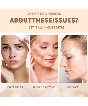 BB Cream Foundation BB Cream Tinted Moisturiser Balm BB Cream Natural Spf50+ Cover Blemishes BB Cream Light for All Skin Types (Natural Color) - Buy Online on GoSupps.com