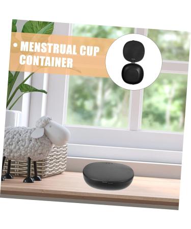 Reusable Menstrual Cup Carrier & Wash Tui - Black Feminine Care Accessory for Women - Buy Online on GoSupps.com