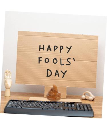 NOLITOY 6 pcs Simulation Poop Fake Dog Toy Novelty Mischief Poop Fake Poop Imitation Poop Prop Fake Human Poop Mini Prank Poop Toy Child Rubber Turn Signal Stress Khakix2pcs 7.5x6.5cmx2pcs - Buy Online on GoSupps.com