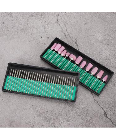 Exquisite Nail Drill Set - 12+30 Pedicure Bits for Home Beauty Salon | Durable Craftsmanship - Buy Online on GoSupps.com