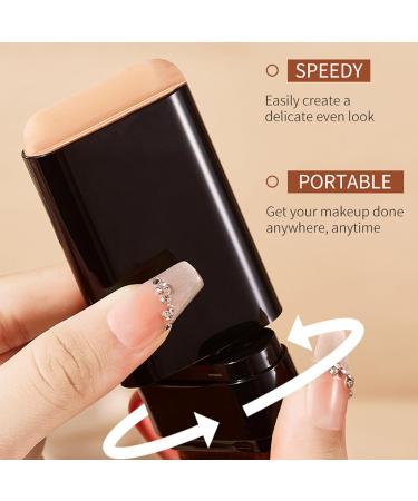 Foundation Stick - Natural matte contour stick lightweight and hydrating concealer | From natural to light complexion illuminates and evens skin tone for the New Year - Buy Online on GoSupps.com