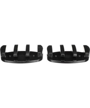 Attwood 11926-7 Zig-Zag Cleats 3 Nylon Black - Pair, for 3/8 Rope - Drilled for 2 Fasteners - Buy Online on GoSupps.com
