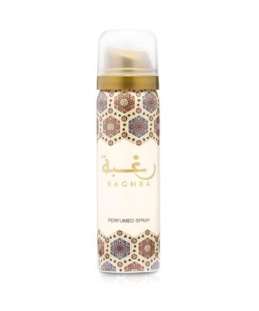 Lattafa Raghba 2-piece Set for Unisex (3.4 Oz Eau de Parfum Spray + 1.7 Oz Perfumed Deodorant Spray) - Buy Online on GoSupps.com