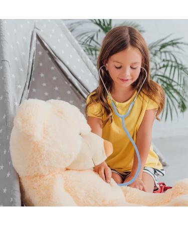 TRIXES Blue Stethoscope Kids Toy for Pretend Play - Educational Children's Costume Accessory for Vet, Dentist, Doctor & Nurse Role Play - Buy Online on GoSupps.com