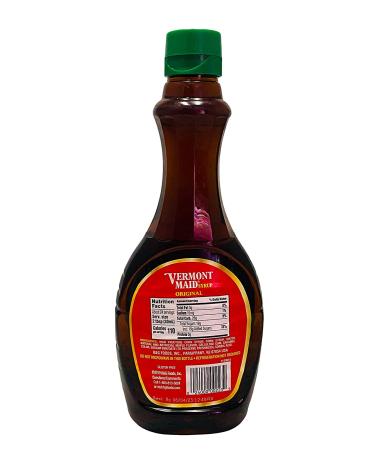 Vermont Maid Original Syrup 24 Fl. Ounce Pack of 3 - Authentic Maple Flavor - Buy Online on GoSupps.com
