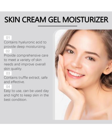 ARANYA Truffle Biome Anti-Aging Face Cream Gel with Hyaluronic Acid Ceramide EOS Day and Night Moisturizer for Wrinkle Reduction Skin Tightening and Deep Hydration - Buy Online on GoSupps.com