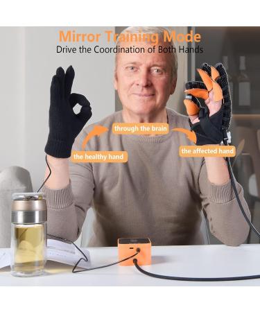 Rehabilitation Robot Gloves - Finger Rehabilitation Training Device Help Patient with Hand Dysfunction (Right Hand-L) - Buy Online on GoSupps.com