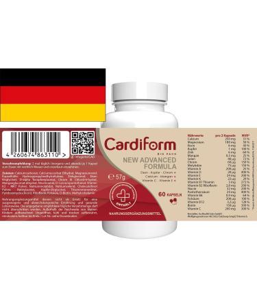  Cardiform 300 capsules (5 x 60 capsules) pack of 5 - Buy Online on GoSupps.com