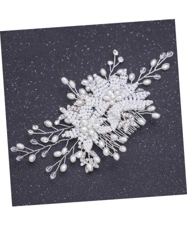 FRCOLOR Set of 2 headpieces for the bride bridesmaids headwear hair comb crystal hair comb bridal hair pin hair accessory for wedding bridal hair comb bridal hairstyles - Buy Online on GoSupps.com