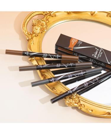 3D Double-sided Eyebrow Pencil Four-fork Tip Eyebrow Pencil for Fashion Eyebrows Sweat-proof - Buy Online on GoSupps.com