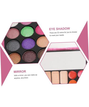 TOVINANNA Eyeshadow Palette 1pcs 32 Eyeshadow Matt Eyeshadow Powder Eyeshadow Pallet Makeup Palette Pink Powder Eye Shadow Matte 1 count (Pack of 1) Pink - Buy Online on GoSupps.com